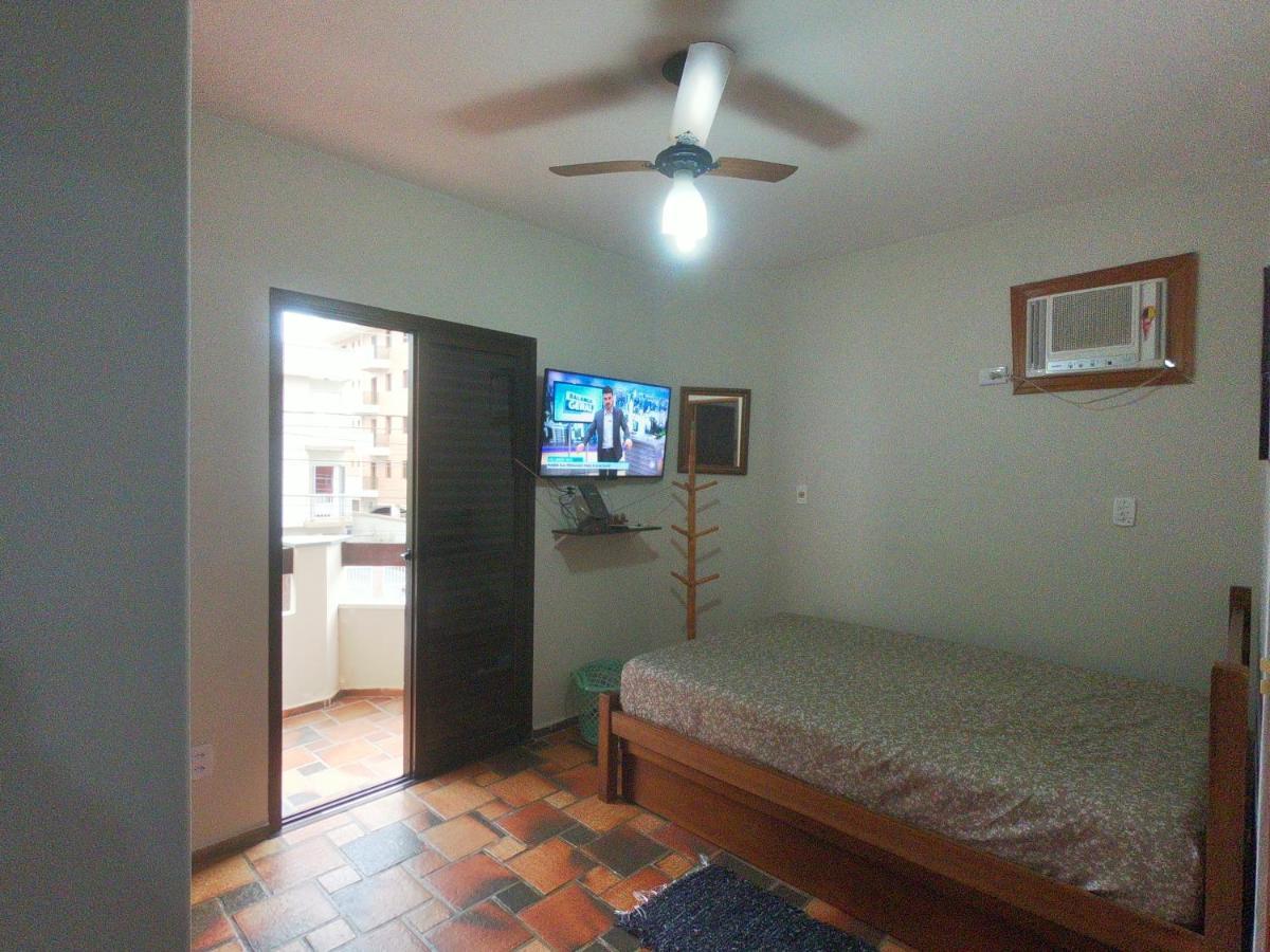 Excelente Localizacao, 400 Metros Da Praia Ar Condicionado E Wi-Fi Apartman Ubatuba Kültér fotó